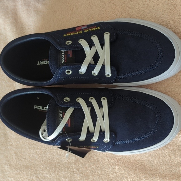 Polo sport Ralph Lauren men's blue leather